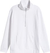Zella Half Zip Fleece Ottoman Pullover
