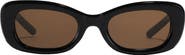 Fifth & Ninth Anya 51mm Rectangle Polarized Sunglasses