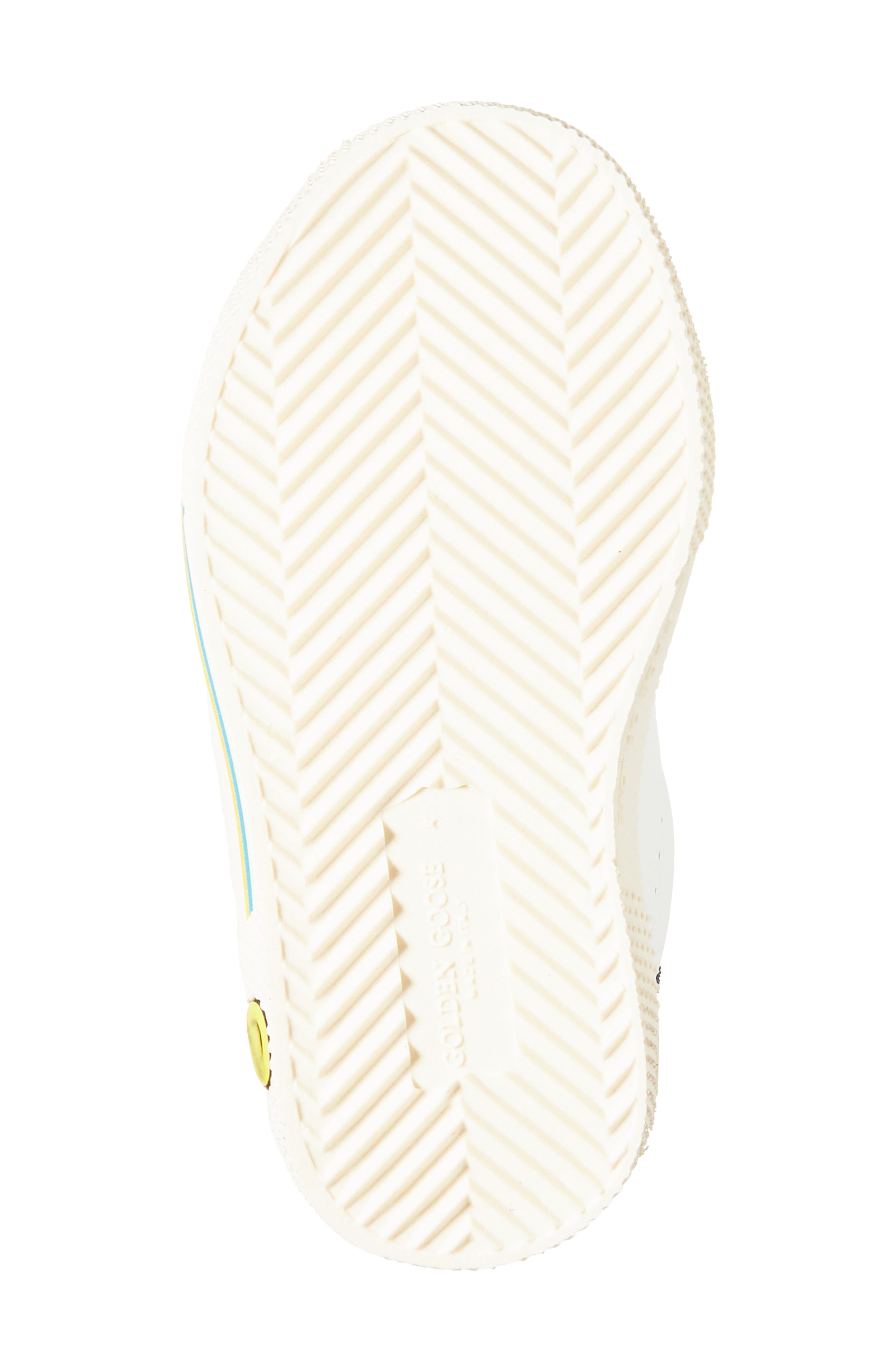 Golden Goose Kids' May School Sneaker, Alternate, color, White/ Light Blue/ Blue