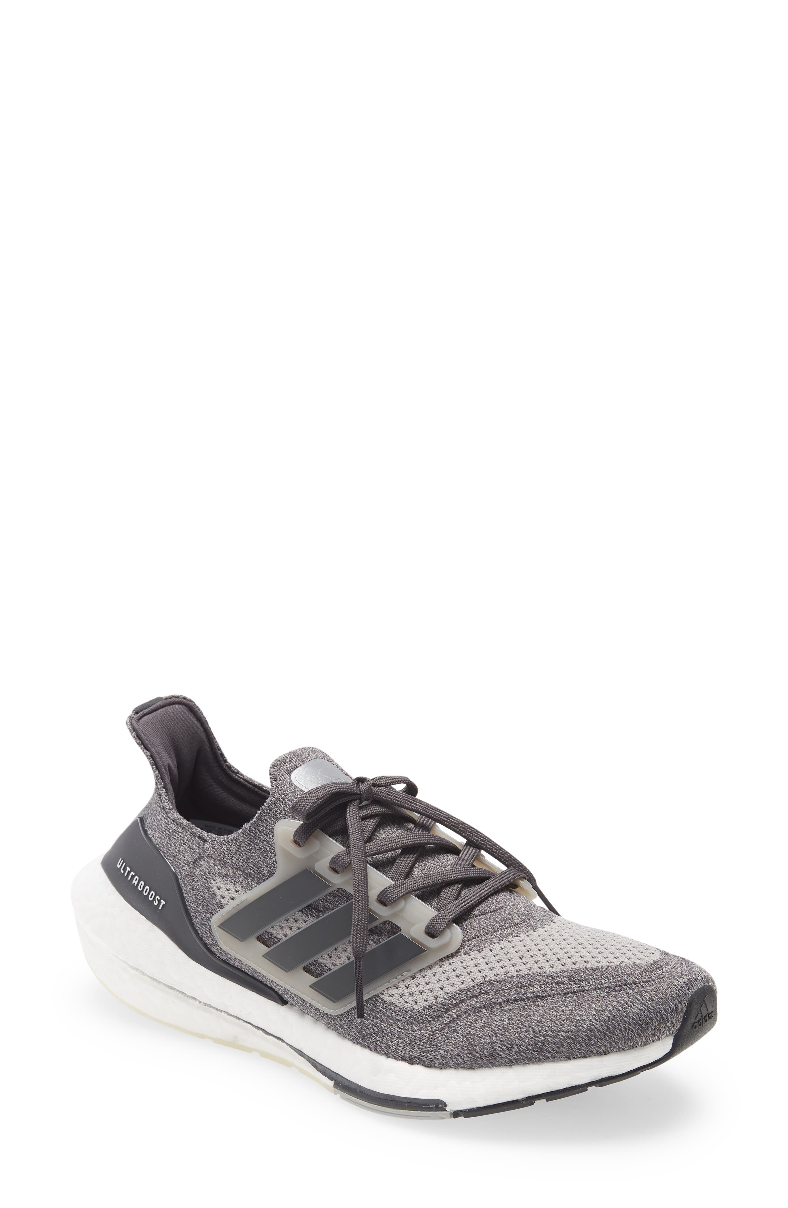 Ultraboost 21 Running Shoe, Main, color, GREY TEXTURED
