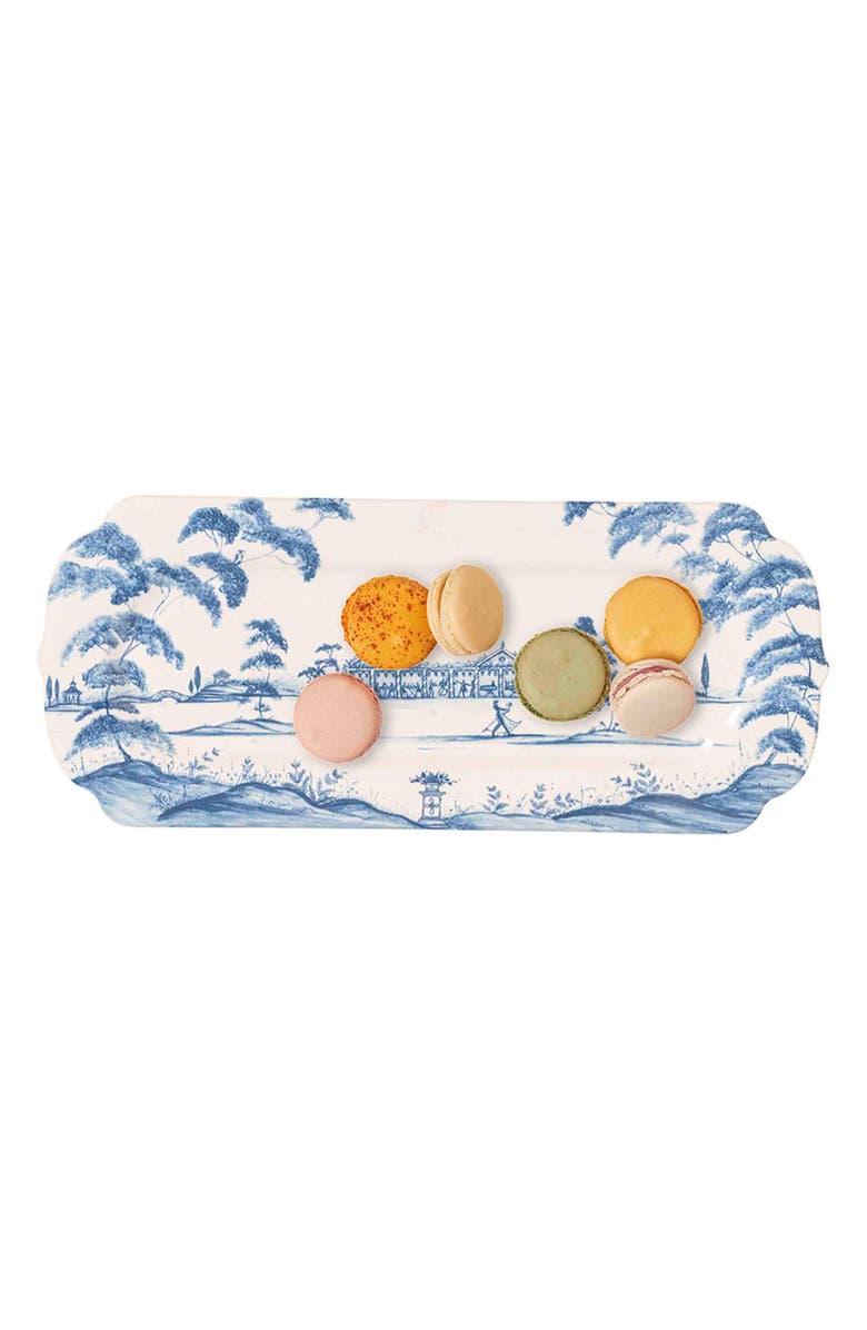 Juliska Country Estate Hostess Tray, Alternate, color, Delft Blue