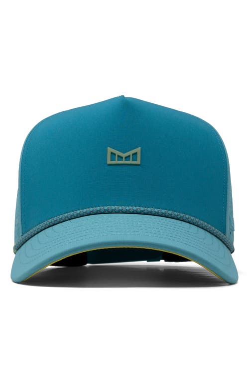 Melin Odysea Rope Bulls Icon Hydro Performance Snapback Hat In Blue
