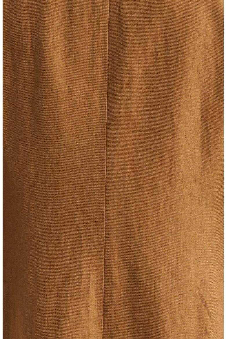 Unito Linen Twill Suit, Alternate, color, MEDIUM BROWN