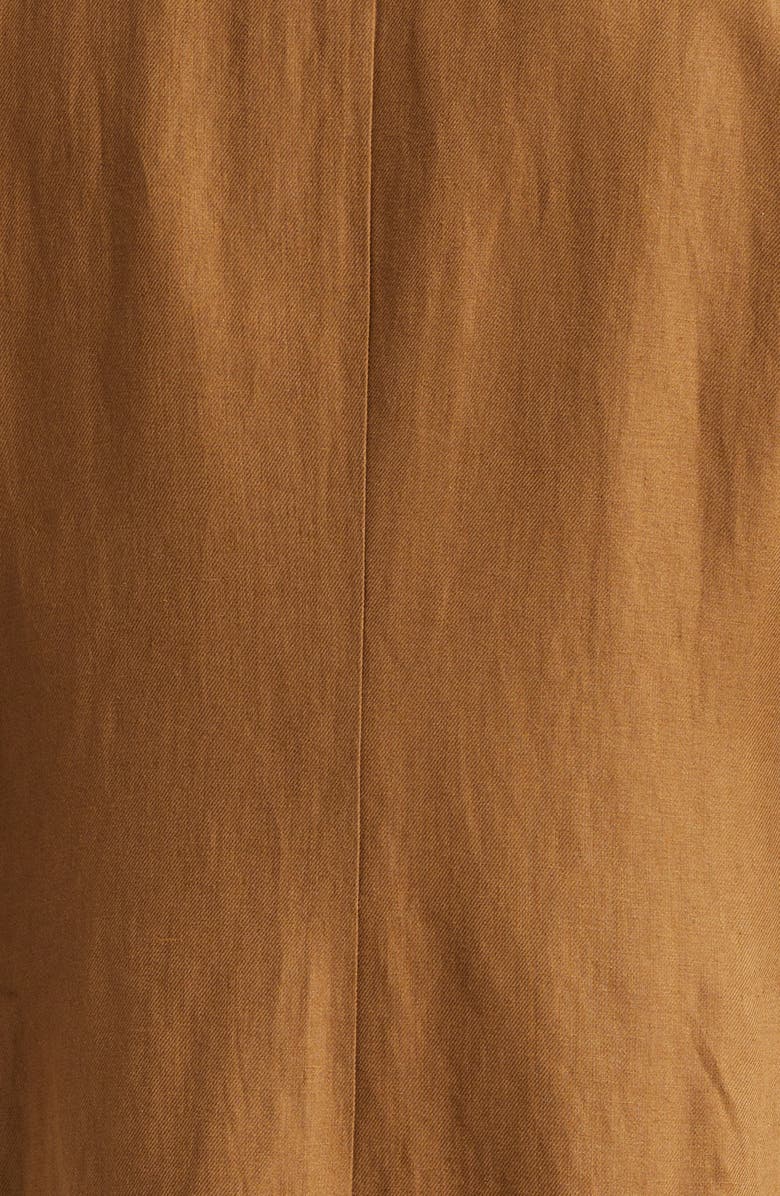 ISAIA Unito Linen Twill Suit, Alternate, color, Medium Brown