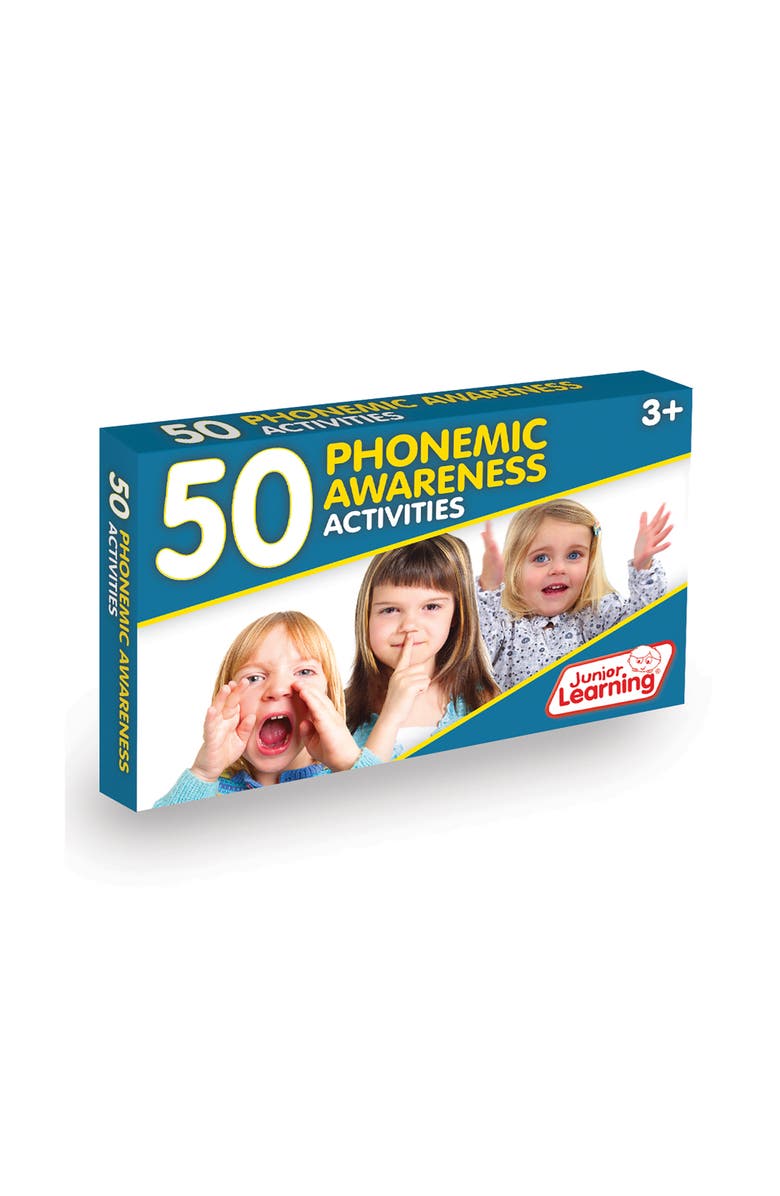 Junior Learning 50 Phonemic Awareness Activities, Main, color, Multicolored