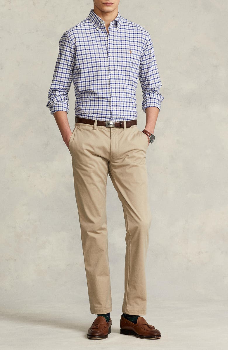 Polo Ralph Lauren Oxford Cotton Poplin Button-Down Shirt, Alternate, color, 