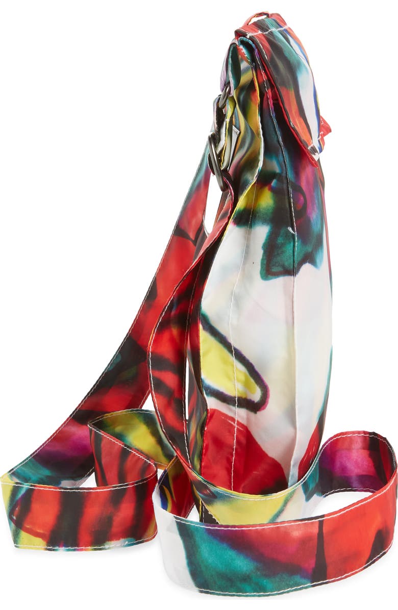 OUR LEGACY Army Melting Flowers Nylon Pocket Bag, Alternate, color,