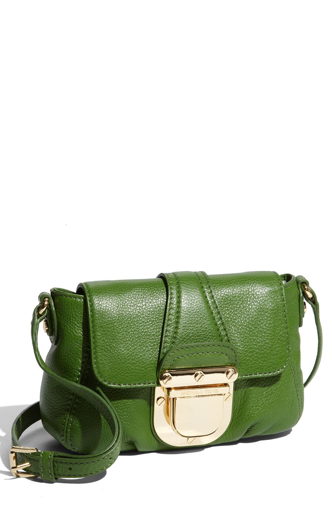 'Charlton' Crossbody Bag, Small, Main, color, GREEN