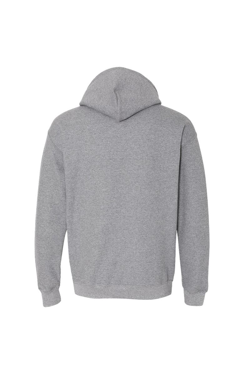 CHECKERED FLAG Men's Checkered Flag Heather Gray NASCAR 75th Anniversary Logo Pullover Hoodie, Alternate, color,