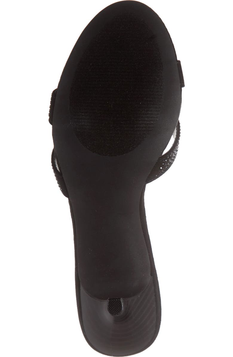 Athena Alexander Skope Crystal Embellished Slide Sandal, Alternate, color,