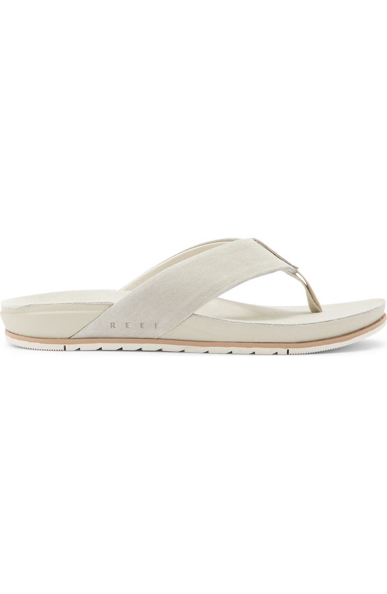 Reef Ojai Suede Flip Flop, Alternate, color, Oatmeal