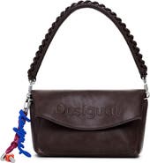 Desigual Medium Faux Leather Shoulder Bag