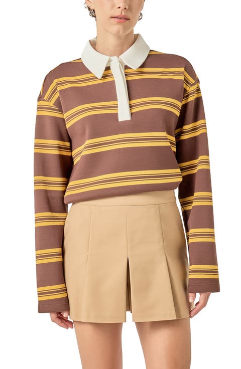 Stripe Polo Shirt