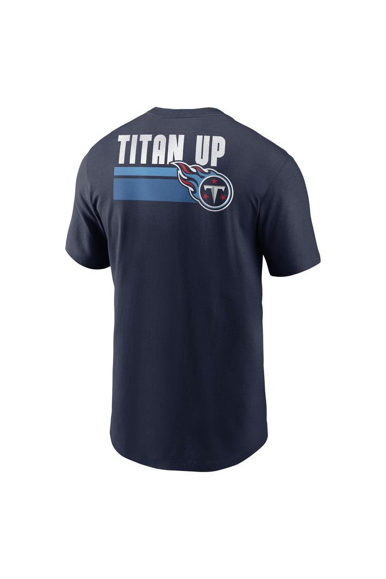 Men's Nike Navy Tennessee Titans Blitz Essential T-Shirt, Alternate, color, Navy