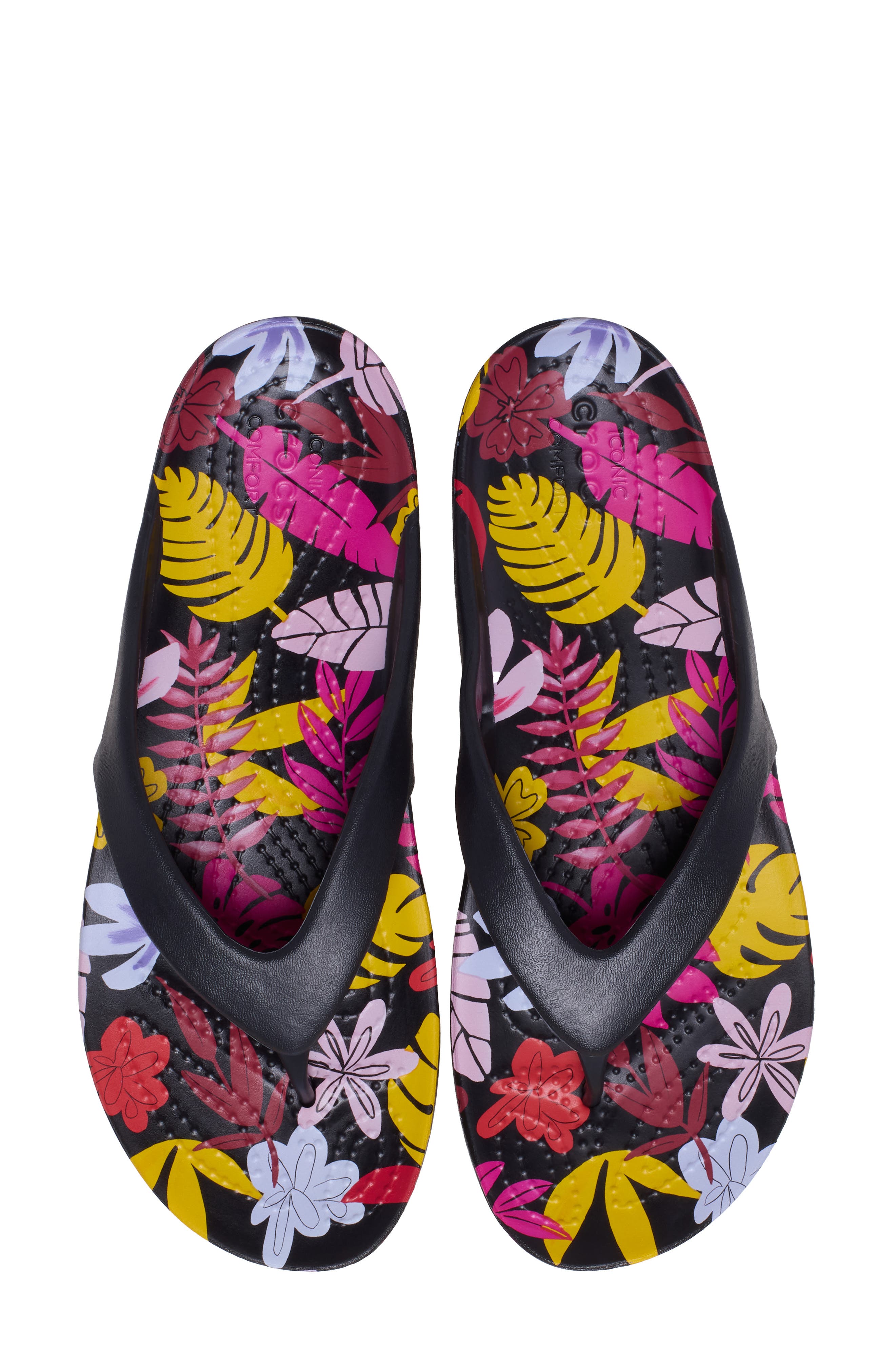 CROCS Kadee II Tropical Flip Flop Sandal, Alternate, color, 