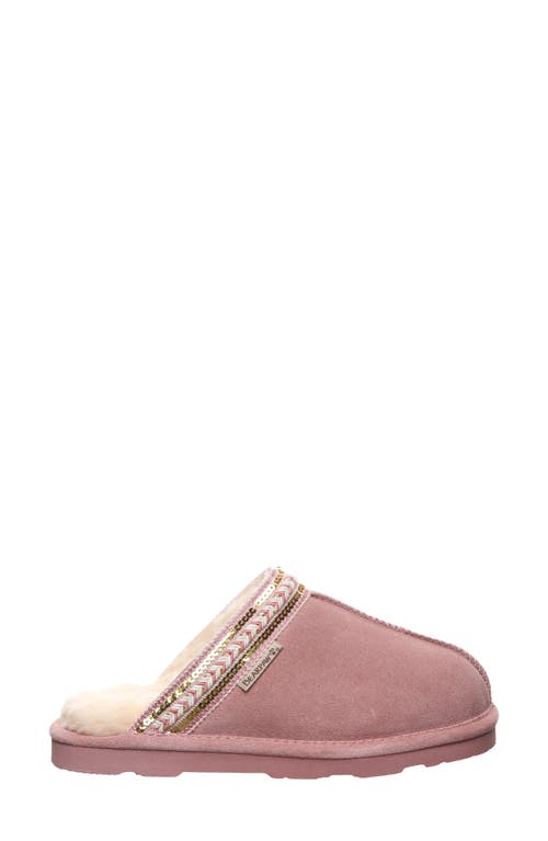 Bearpaw Tanya Scuff Slipper In Pink