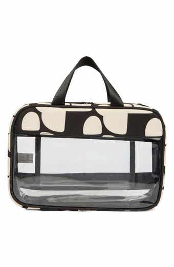 Box Quilted Clear Toiletry Case
