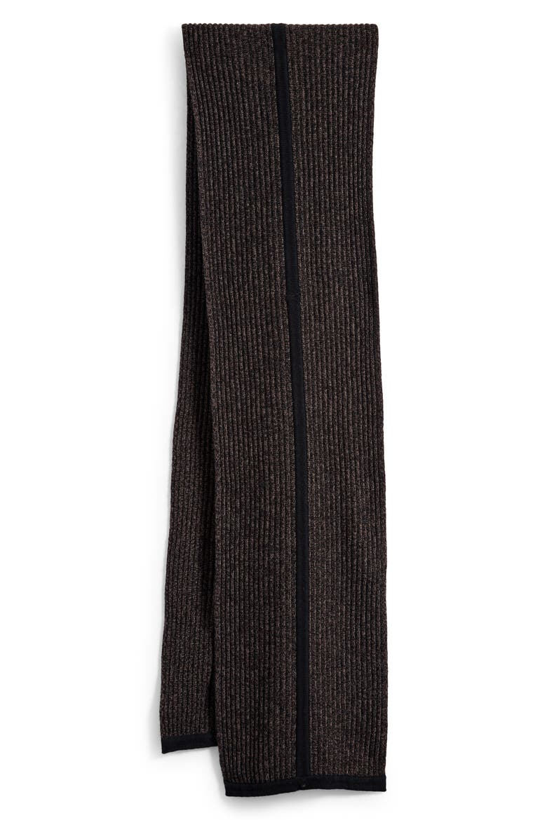 Jensen Cashmere Scarf, Alternate, color, BLACK MULTI