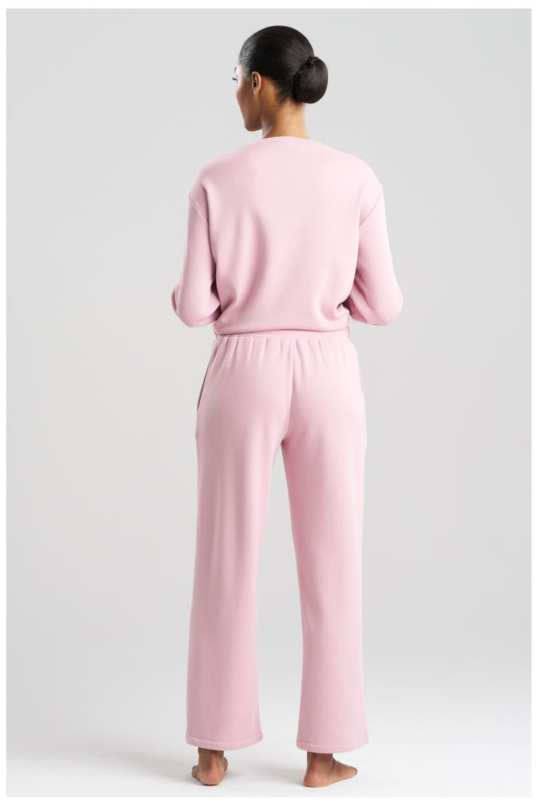Nova Brushed Knit Everywhere Straight Leg Pant, Alternate, color, ROSE QUARTZ