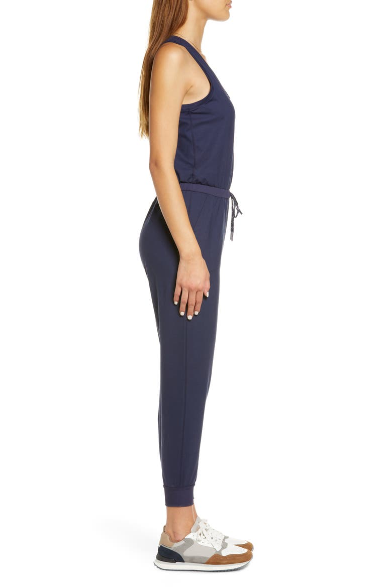 Live In Jogger Jumpsuit, Alternate, color, NAVY NIGHTFALL