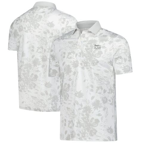 Men's Puma  White FedEx St. Jude Championship MATTR Rose Polo