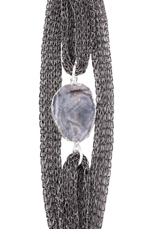 Saachi Agate Stone Chain Bracelet