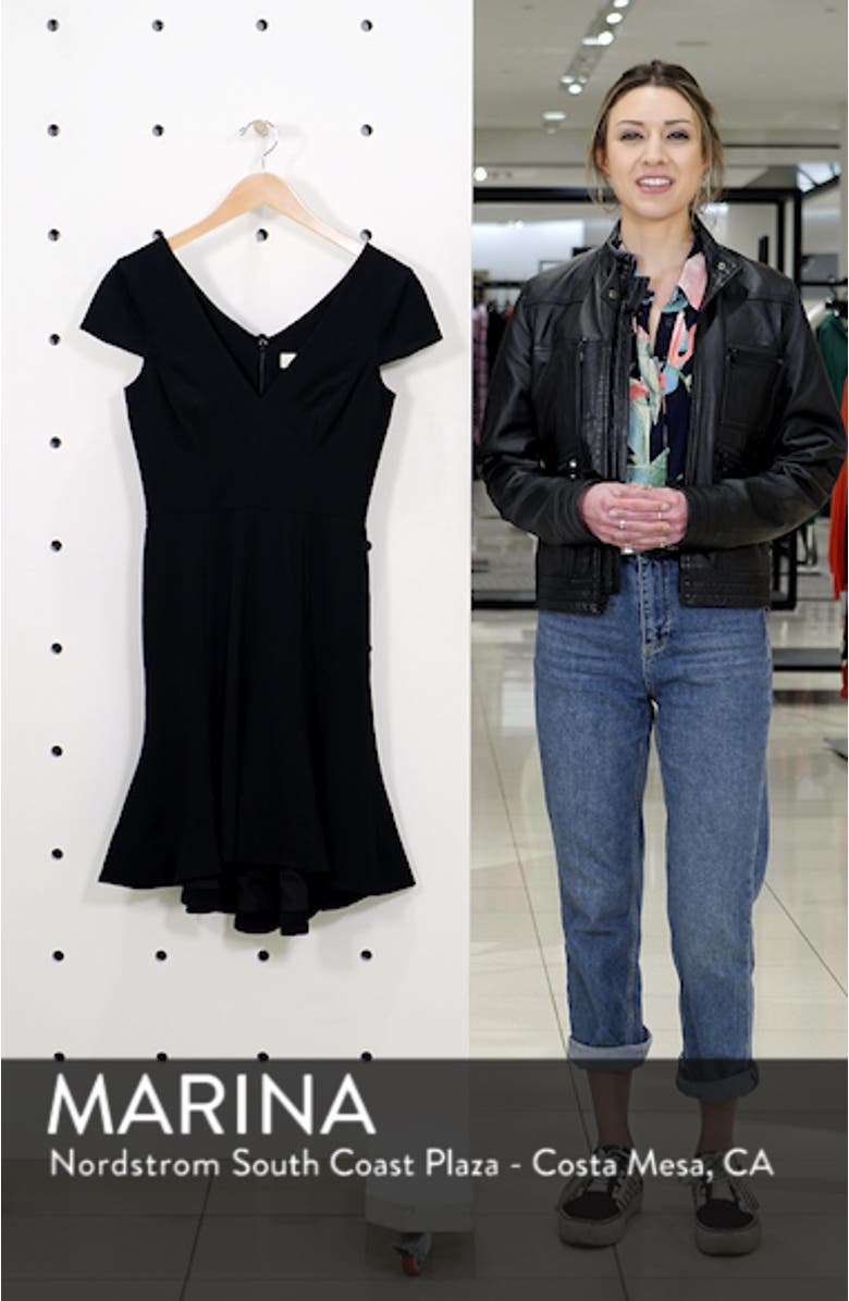 Bettie High/Low Ruffle Hem Cocktail Dress, sales video thumbnail
