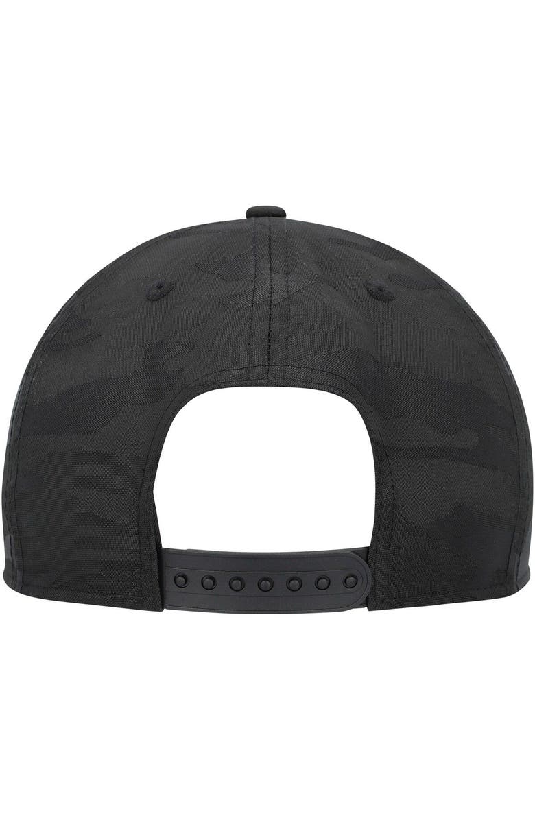 New Era Men's New Era Black/Camo Dirty Mo Media Tonal Trucker 9FIFTY Snapback Hat, Alternate, color,