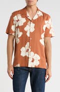 Ted Baker Floral Short Sleeve Button-Up Shirt