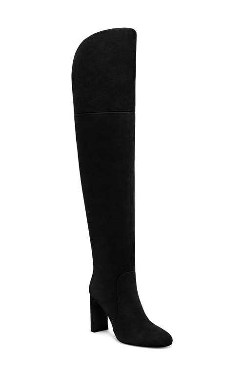 Stuart Weitzman Babette Over The Knee Tubo 85 Boot In Black