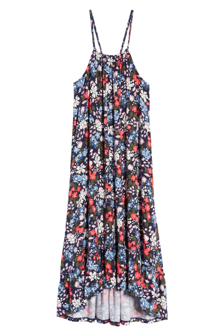 Kids' Halter Sundress, Main, color, NAVY PEACOAT DANDY FLORAL