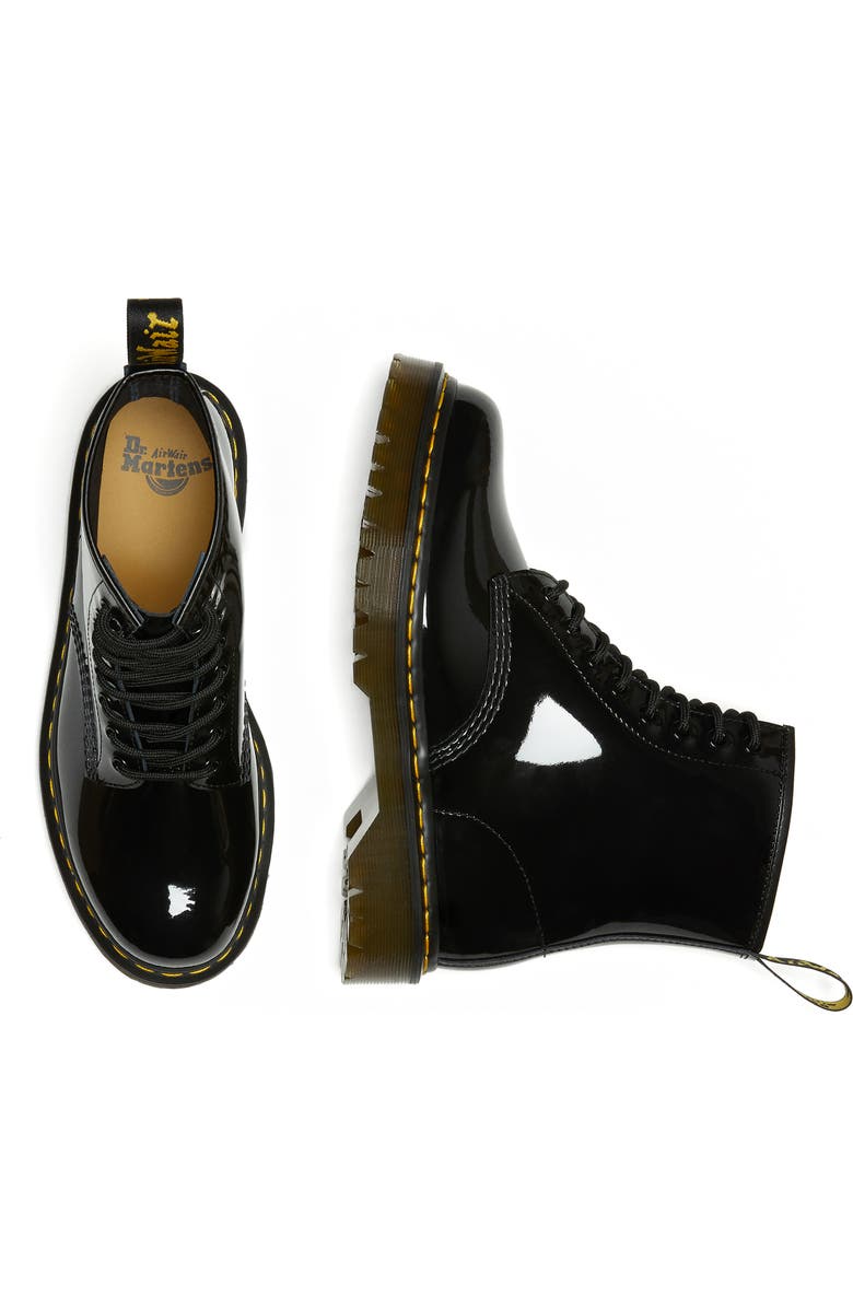Dr. Martens 1460 Bex Lug Sole Patent Platform Boot, Alternate, color,