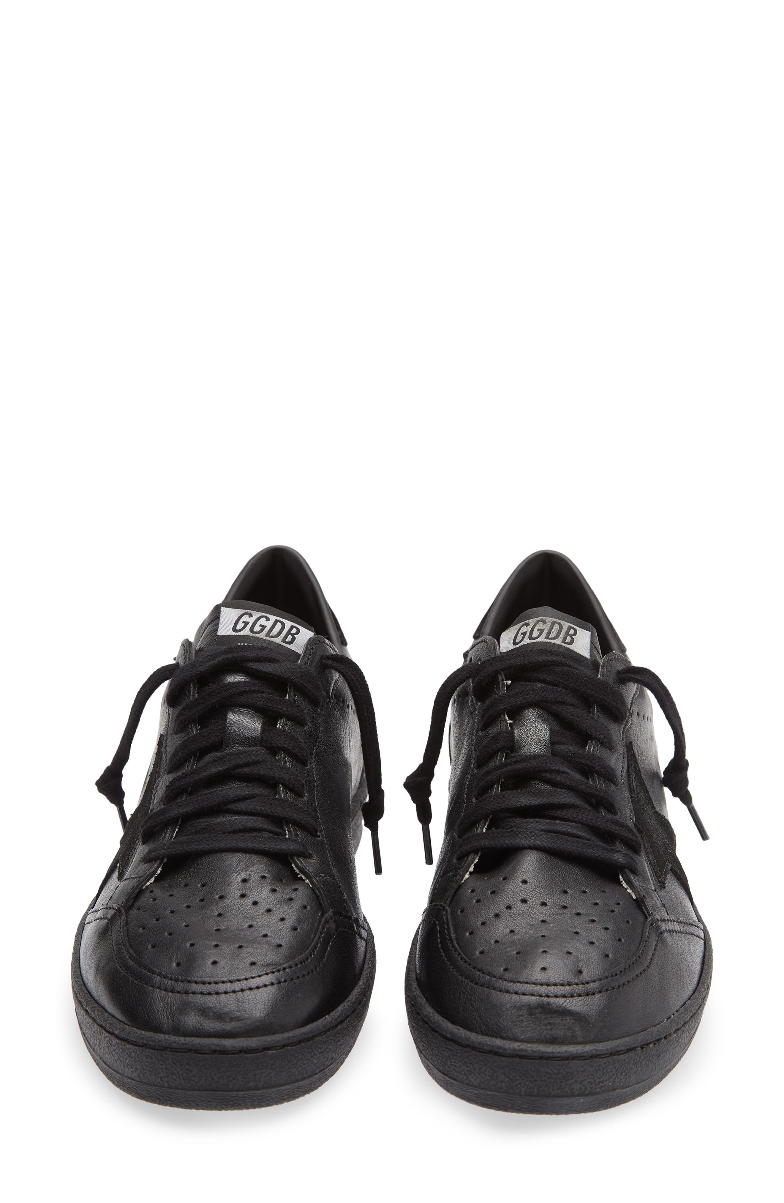 Ball Star Sneaker, Alternate, color, BLACK