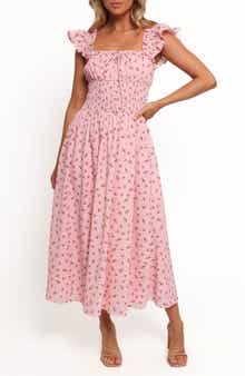 Petal & Pup Bronte Smocked Maxi Dress