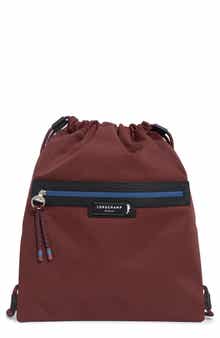 Longchamp Green District Twill Backpack