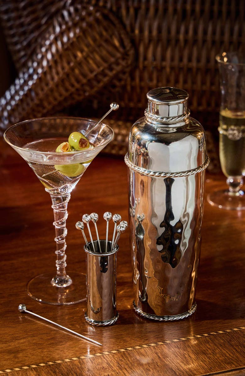 Juliska Graham Cocktail Shaker, Alternate, color, Metal