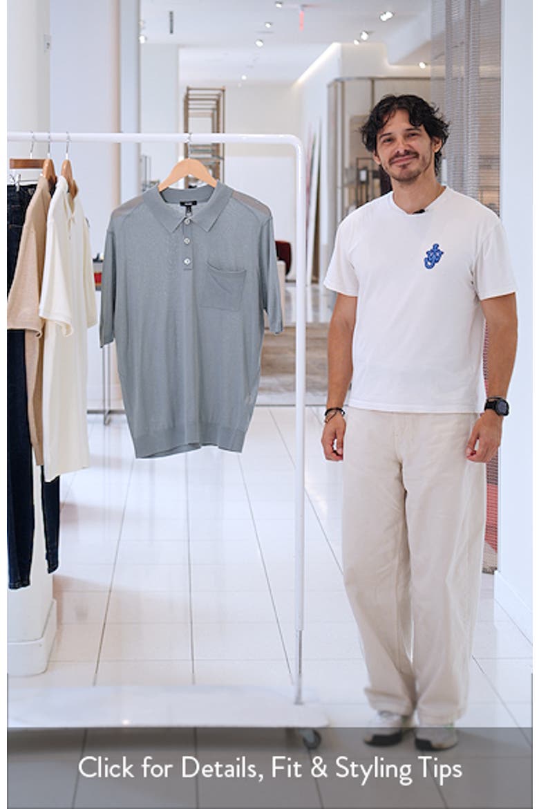 Nelson Pocket Polo Sweater video
