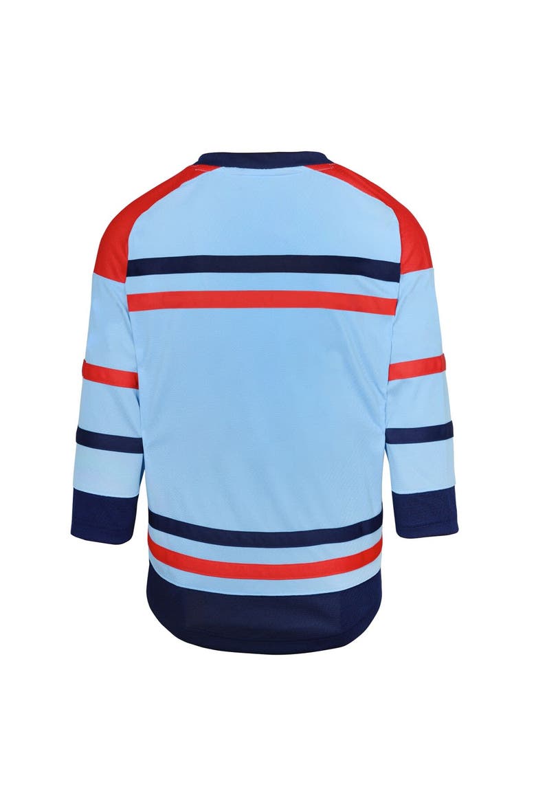Youth  Light Blue Winnipeg Jets Anniversary Replica Jersey, Alternate, color, Light Blue