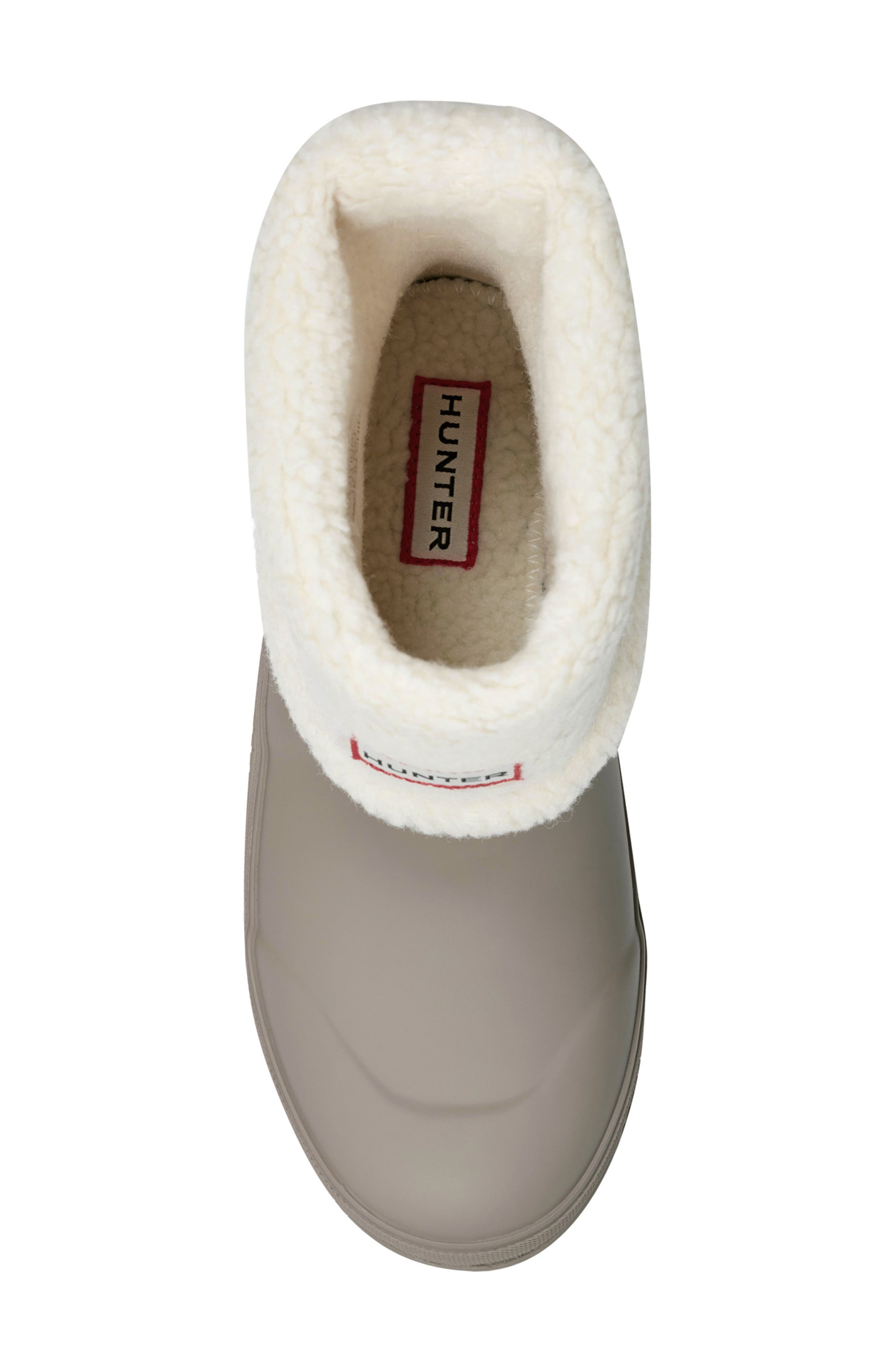 Hunter Thunor Indoor/Outdoor Insulated Roll Top Waterproof Snow Boot, Alternate, color, Millstone