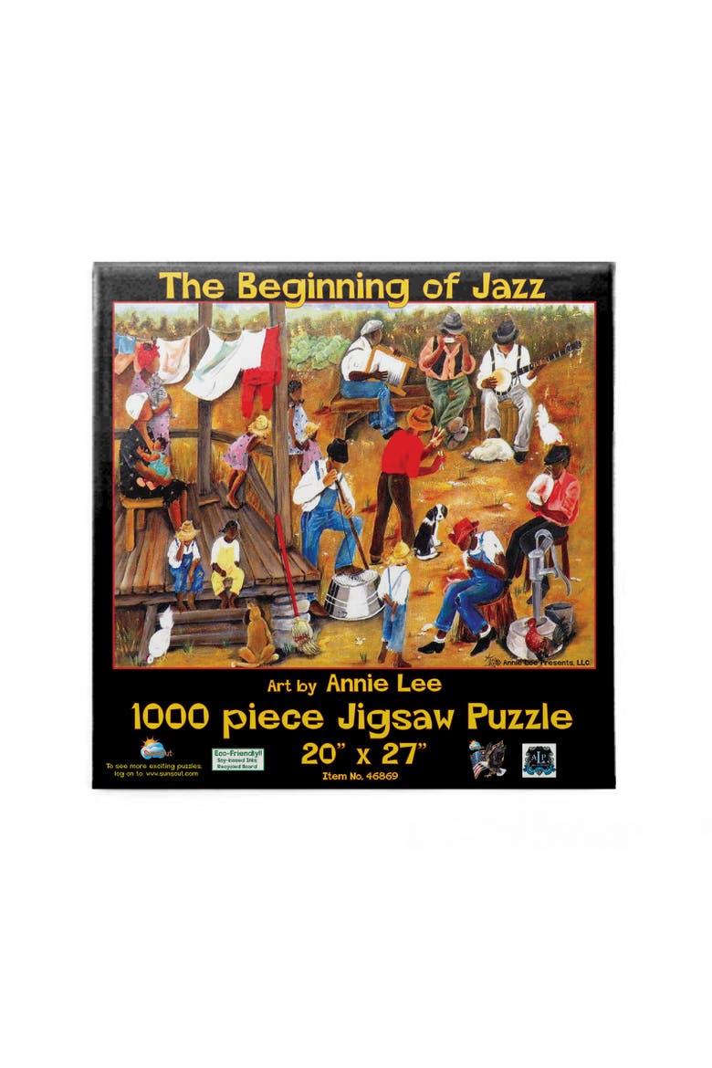 The Beginning of Jazz 1000 piece Jigsaw Puzzle for Adults, Alternate, color, Multicolor