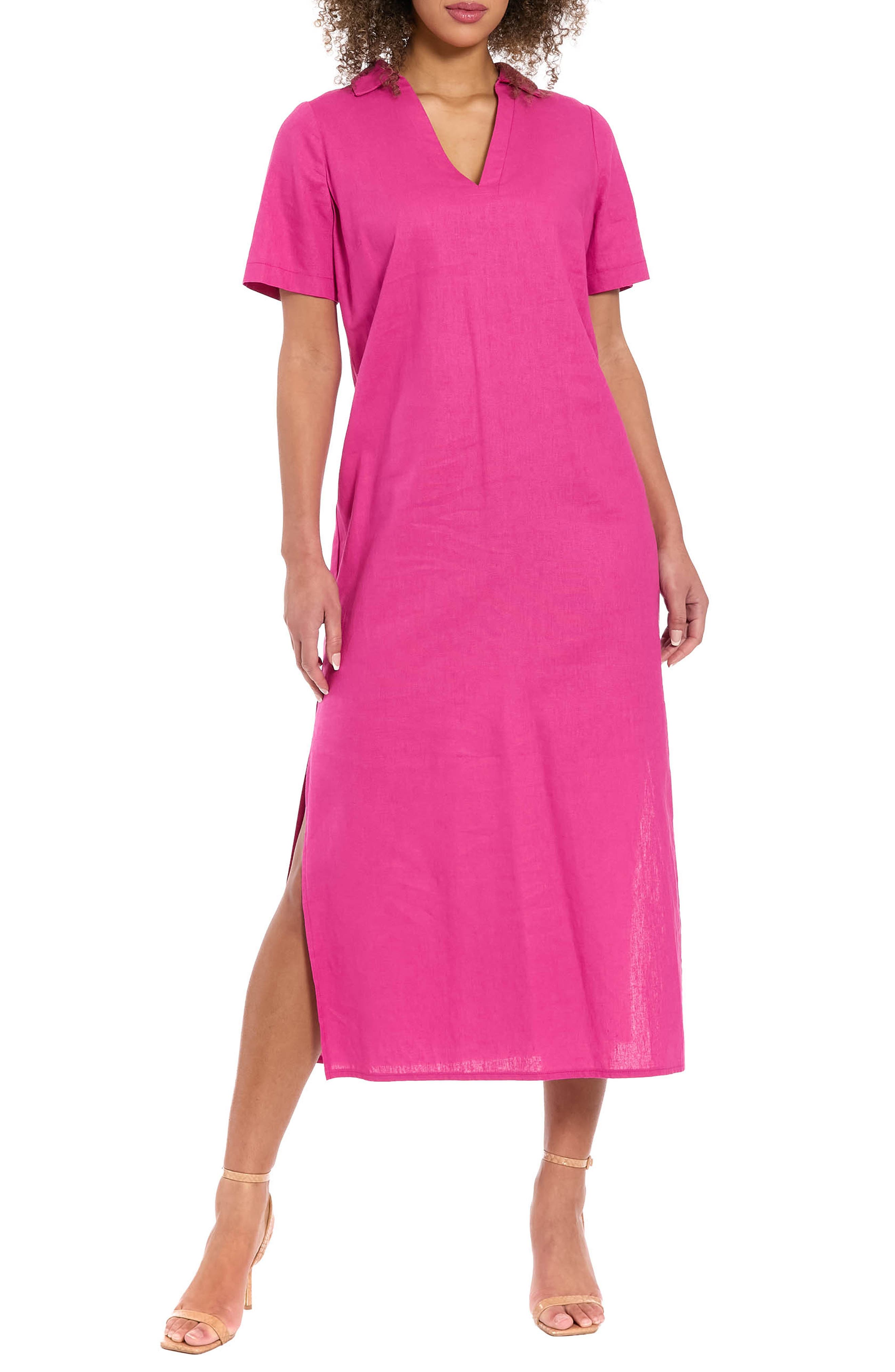 V-Neck Maxi Dress - image 5