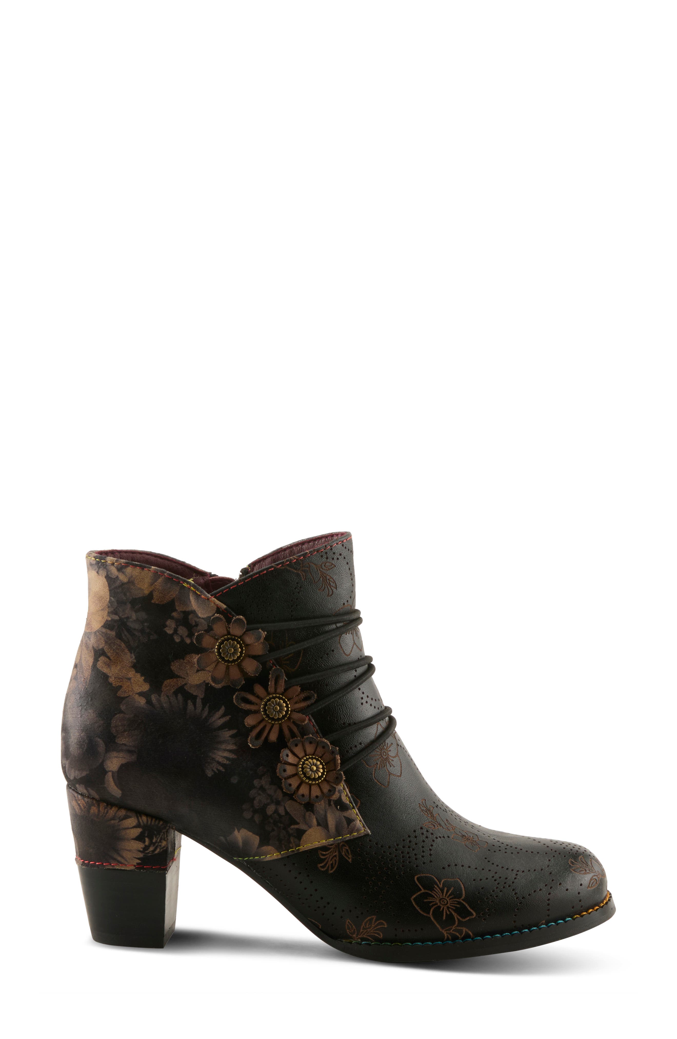 Chakakhan Bootie, Alternate, color, BLACK MULTI