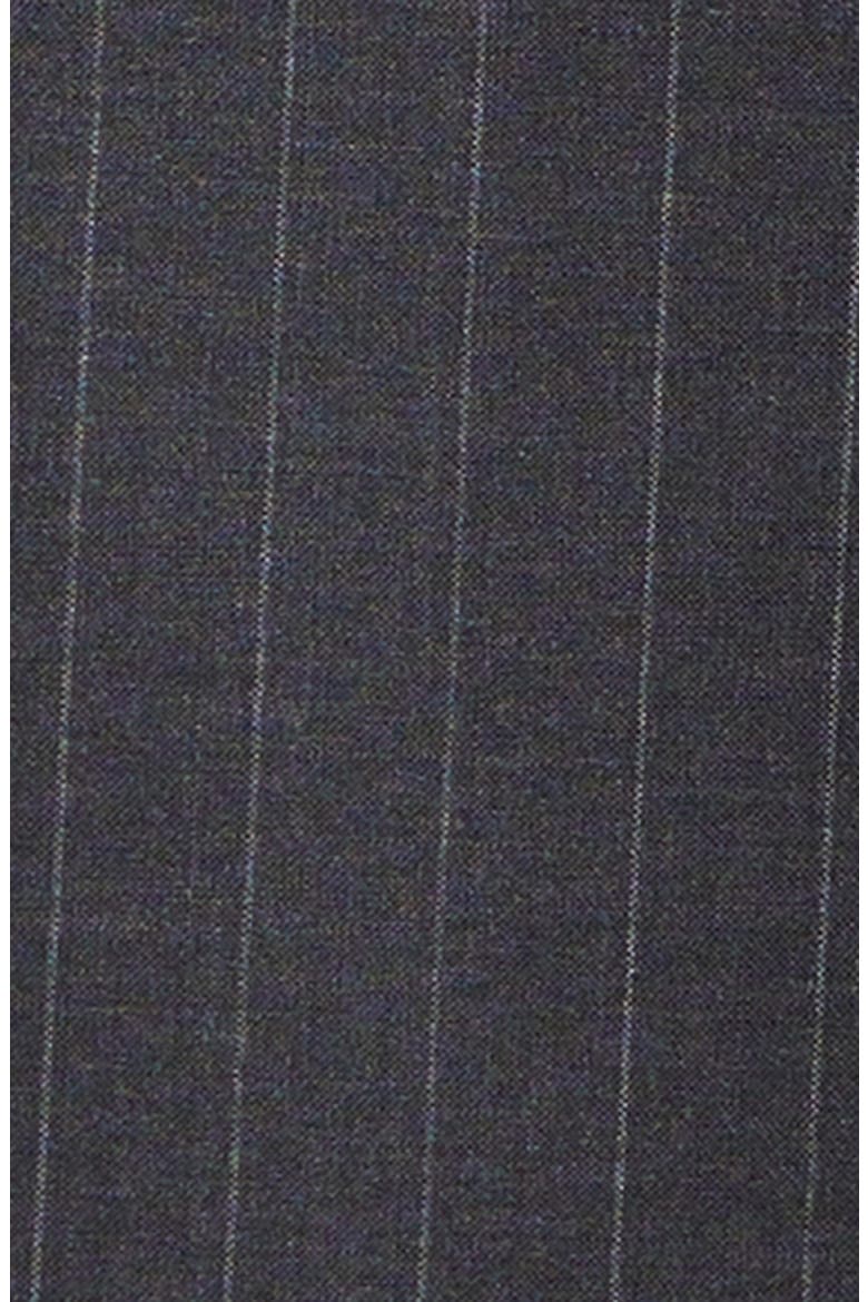 Bloomsbury Pinstripe Wool Jacket, Alternate, color, IRON GREY STRIPE