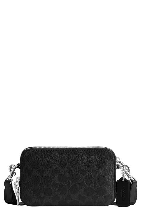 Clinton Signature Coated Canvas Crossbody Bag