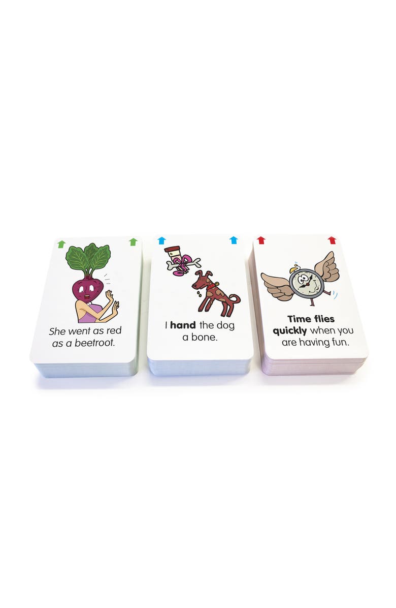 Junior Learning Meaning Flashcards, Alternate, color, Multicolored