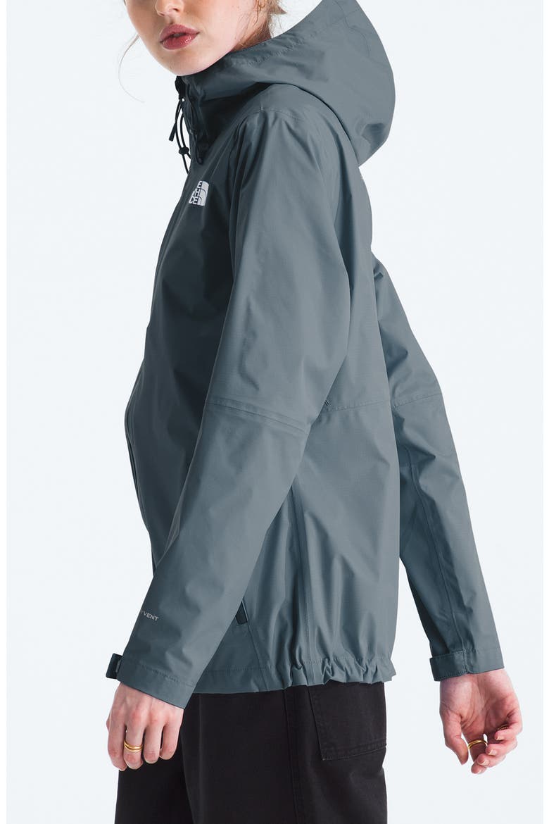 Alta Vista Hooded Water Repellent Jacket, Alternate, color, GRANITE GREY