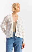WISPR Chevron Stitch Cardigan