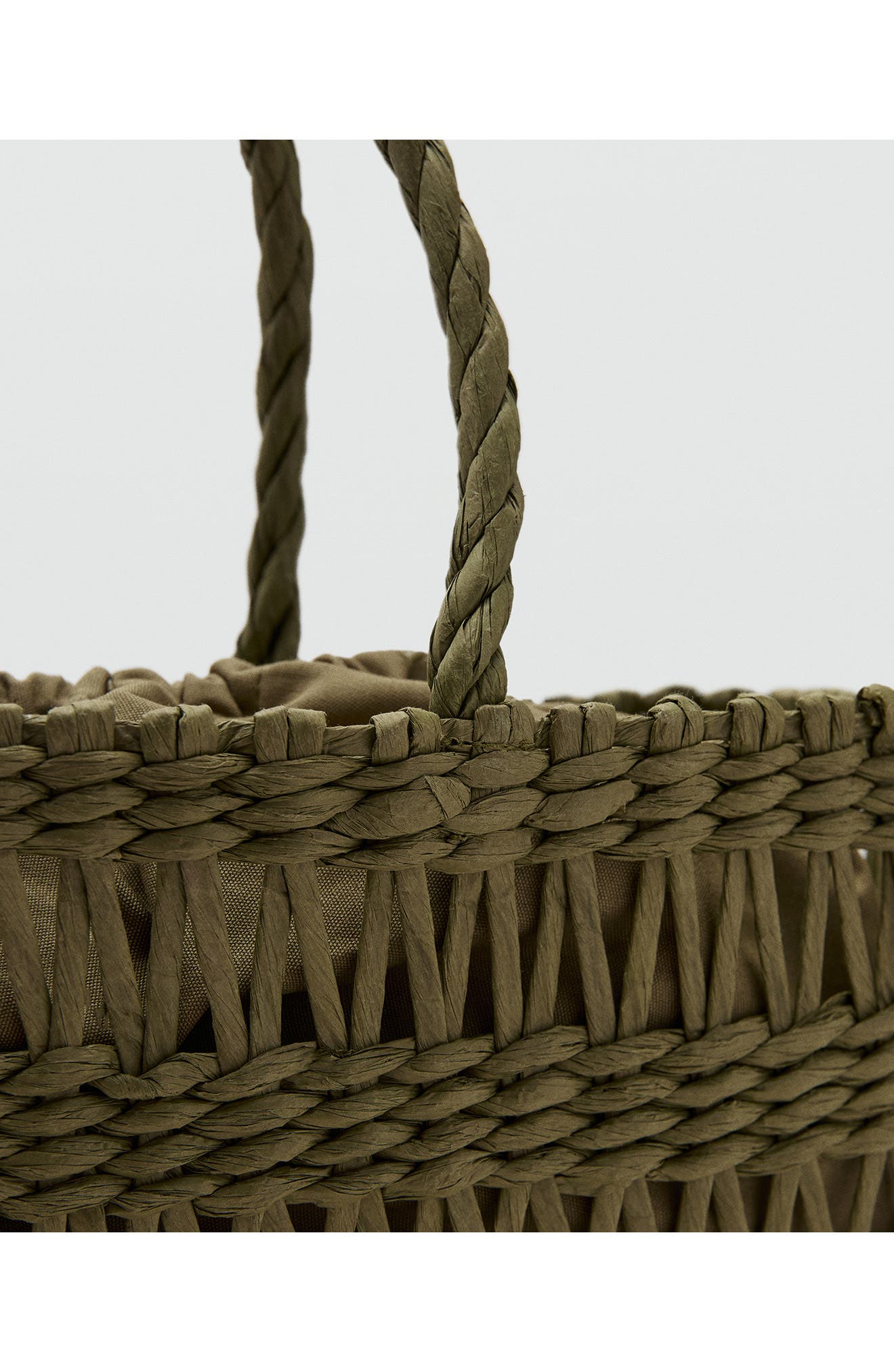 MANGO Natural Fiber Tote, Alternate, color, 