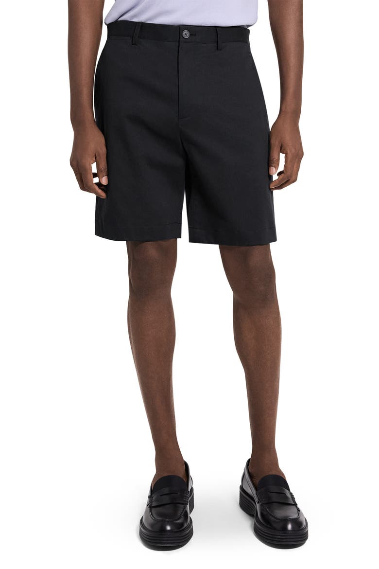 Standard Chino in Moonsoft Cotton Blend Shorts, Main, color, BLACK