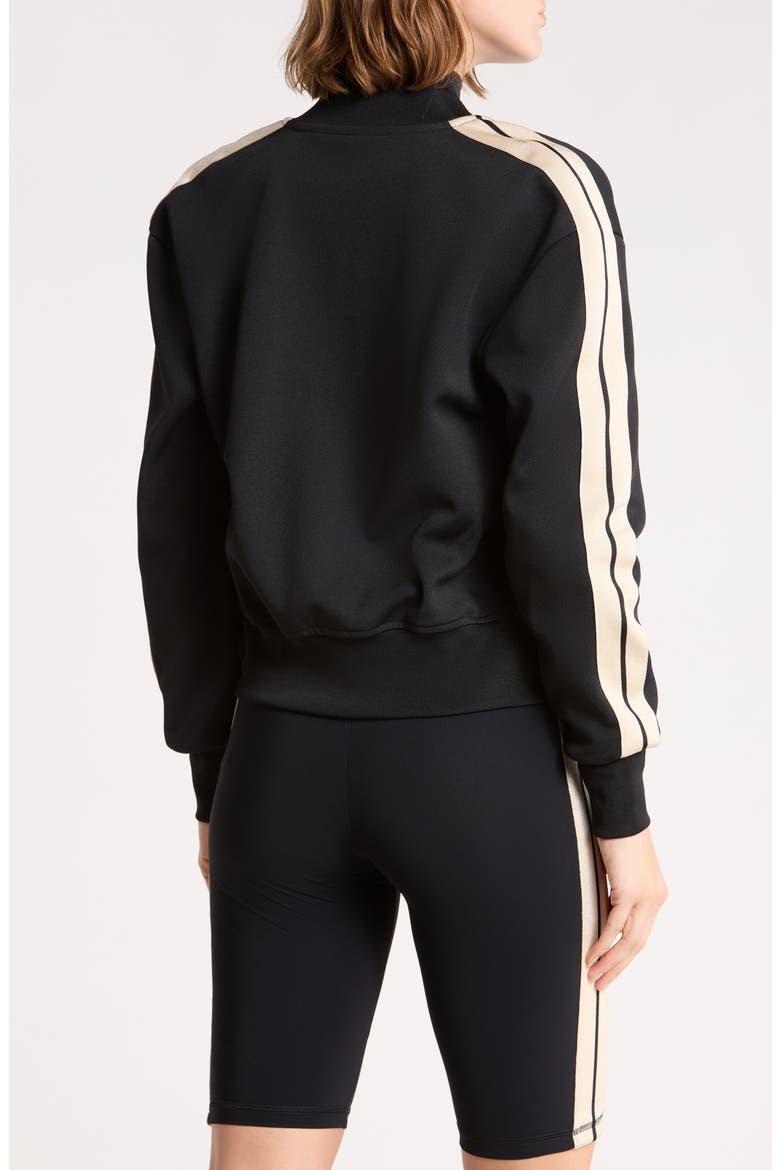 Logo Stripe Jacket, Alternate, color, BLACK/WHITE
